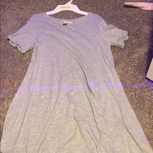grey t shirt dress